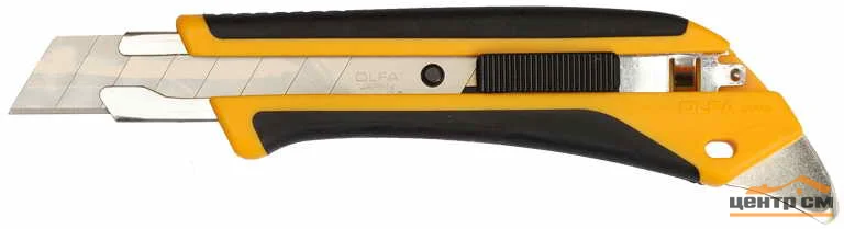 Нож технический 18мм, OLFA "AUTOLOCK", двухкомпонентный корпус