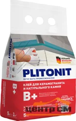Клей плиточный PLITONIT B+ высокопрочный 5 кг