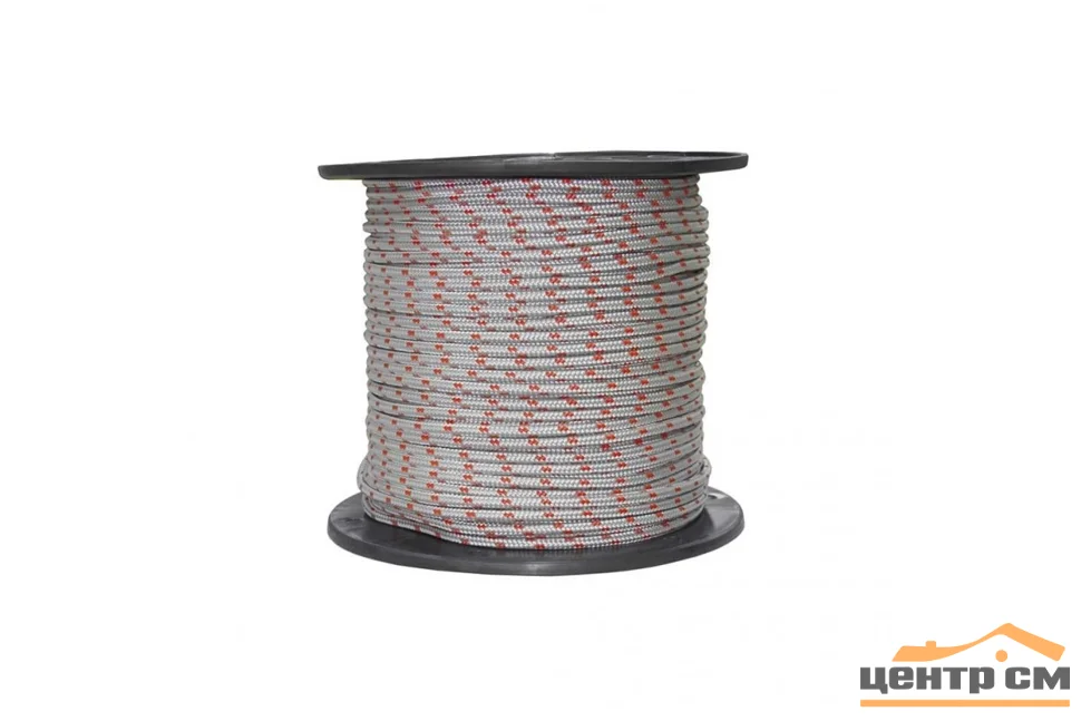 Шнур плетеный ( веревка плетеная 48-пр) п/п d=16 мм, цветной (100м)