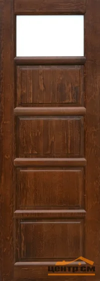 Дверь ОКА "Премьер" частичное стекло венге 60 (массив ольхи)