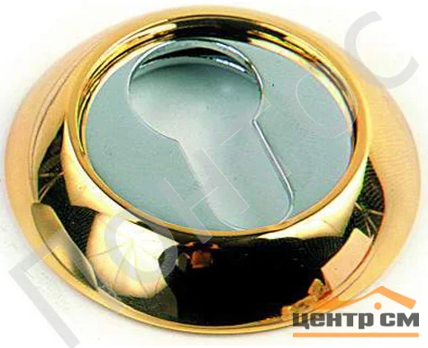 Накладки круглые под евроцилиндр ARCHIE CL 2 золото