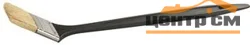 Кисть радиаторная 75мм светлая натуральная щетина, пластмассовая ручка, STAYER Universal-Standard