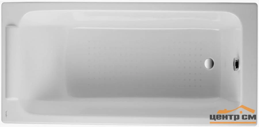 Ванна чугунная JACOB DELAFON PARALLEL 170x70, белая, без ручек