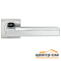 Ручка дверная MORELLI Luxury NC-1-S CSA/CRO матовый хром/хром