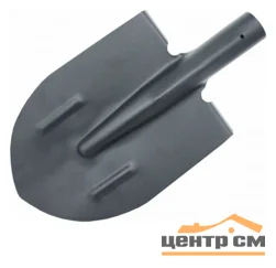 Лопата штыковая прямая с ребрами жесткости/без ребер жесткости ЛКП сталь-1,5 мм
