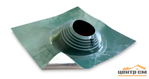 Фланец Мастер Флеш угловой №17 (75-200мм) силикон, зеленый