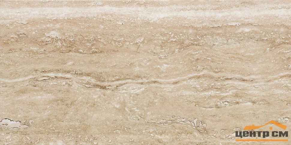 Плитка AlmaCeramica Ривьера стена на коричневом коричневая 24,9х50х8,5 арт.ПО9РВ424(TWU09RVR424)