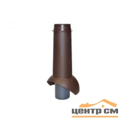 Вентиляционный выход KROVENT Pipe-VT (серый) 110/450
