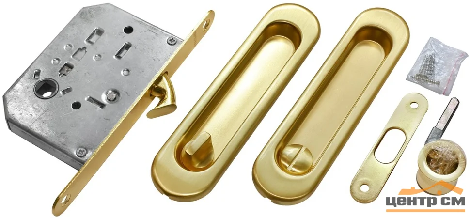Комплект для раздвижных дверей MORELLI MHS 150 WS SG матовое золото