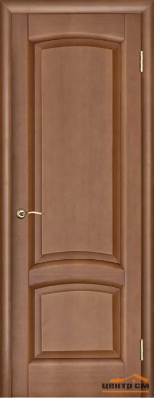 Дверь "Ульяновские двери" Лаура глухая темный анегри тон 74 70, шпон