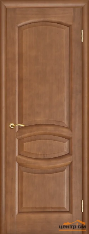 Дверь "Ульяновские двери" Анастасия глухая темный анегри тон 74 60, шпон