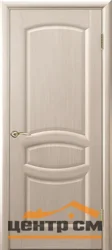 Дверь "Ульяновские двери" Анастасия глухая беленый дуб 60, шпон