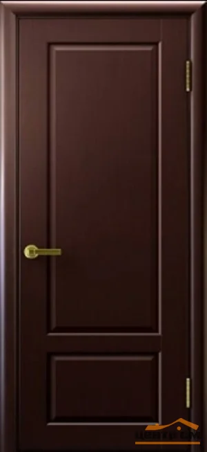 Дверь "Ульяновские двери" Валенсия 1 глухая венге 80, шпон