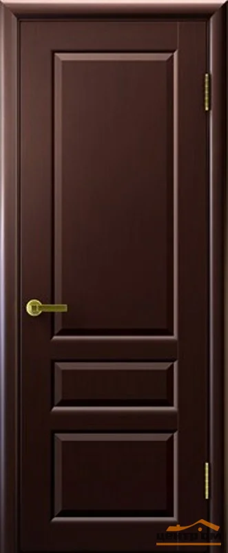 Дверь "Ульяновские двери" Валенсия 2 глухая венге 80, шпон