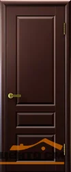 Дверь "Ульяновские двери" Валенсия 2 глухая венге 90, шпон