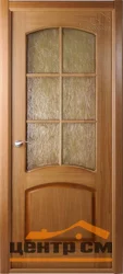 Дверь BELWOODDOORS "Наполеон" стекло 80 (21-9) ДУБ