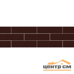 Клинкер NATURAL BROWN DURO плитка фасадная структурная 24,5*6,58*0,74