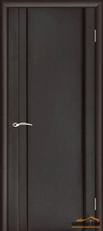 Дверь "Ульяновские двери" Техно 1 глухая венге 90, шпон