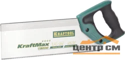 Ножовка для стусла 300мм,14 /15 TPI, KRAFTOOL "EXPERT" "KraftMax", специальный закаленный зуб