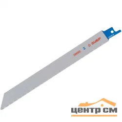 Полотно ЗУБР "ЭКСПЕРТ" S1122EF для сабельной эл. ножовки Bi-Met,тонколист,профил металл,нерж. сталь,цв металл,180/1,4мм