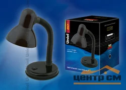 Лампа настольная Uniel черный TLI-201, 60W Е27(коробка)