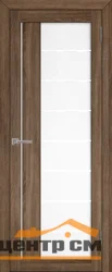Дверь Uberture LIGHT Модель 2112 стекло, серый велюр 70, экошпон