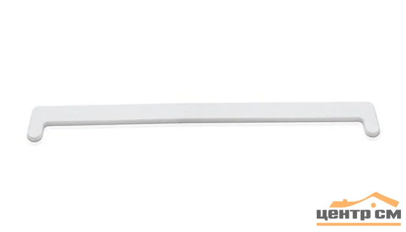 Заглушка торцевая белая 600мм (капинос под углом 135 градусов) двухсторонняя для подоконника