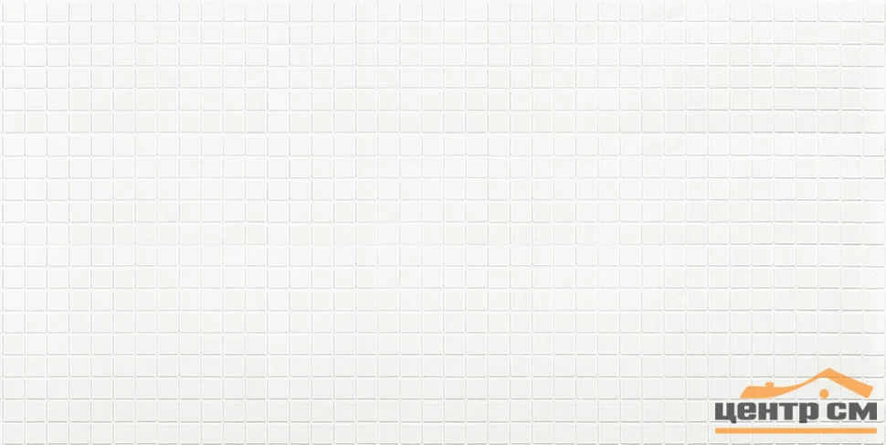 Панель листовая ПВХ «Бюджет» мозаика "Микс белый" 957х480 (пленка 0,3мм) Регул