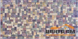 Панель листовая ПВХ «Стандарт» мозаика "Травертин лайм" 957х480 (пленка 0,4мм) Регул