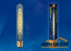 Лампа накаливания 60W E27 220V Цилиндр прозрачный Винтаж IL-V-L28A-60/GOLDEN CW01