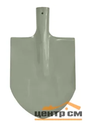 Лопата штыковая дачная ЛКО (Д) с ребрами жесткости/без ребер S=1,5мм