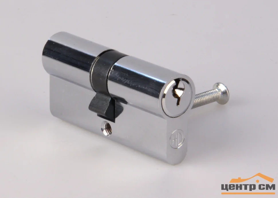 Цилиндр HANDLE DESIGN универсальный 60мм (30х30) ключ/ключ СР хром