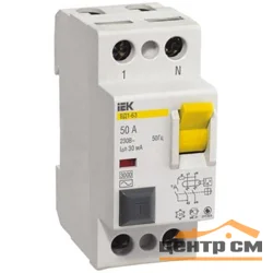 Выключатель дифференциального тока (УЗО) ВД1-63 2Р 32А 100mA тип AC IEK MDV10-2-032-100