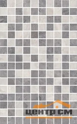 Плитка KERAMA MARAZZI Мармион серый декор мозаичный 25х40 арт.MM6268C