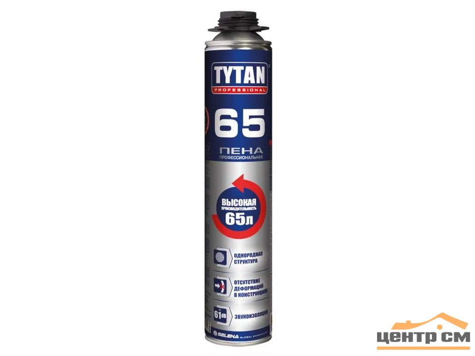 Пена монтажная профессиональная TYTAN Professional 65 750 мл