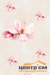 Панель ПВХ 0,25*2,7м Термопечать Розовый цветок/Магнолия 361 8мм