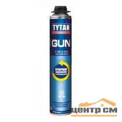 Пена монтажная профессиональная TYTAN Professional GUN зимняя 750 мл (от -10°C до +30°C)