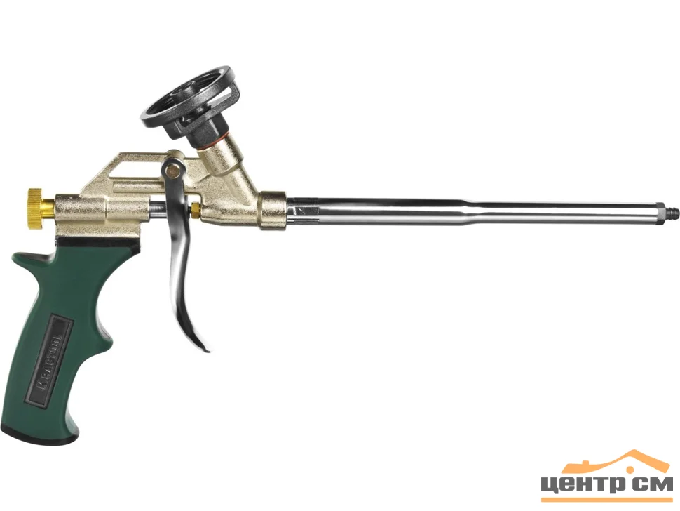 Пистолет для монтажной пены KRAFTOOL EXPERT "PROKRAFT", металлический корпус 0685_z03