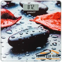Весы напольные электронные Scarlett SC-BS33E052 Камень