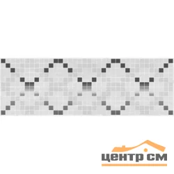 Плитка LAPARET Мармара Паттерн серый декор 20x60 арт.17-03-06-616