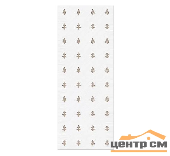 Плитка Azori Chateau Mocca Decor "Lis" декор 20,1х50,5