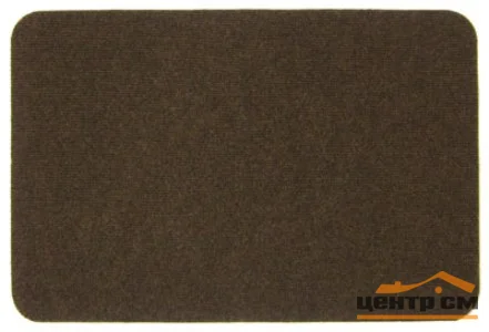 Коврик придверный "Soft" 40x60 см, коричневый, SunStep