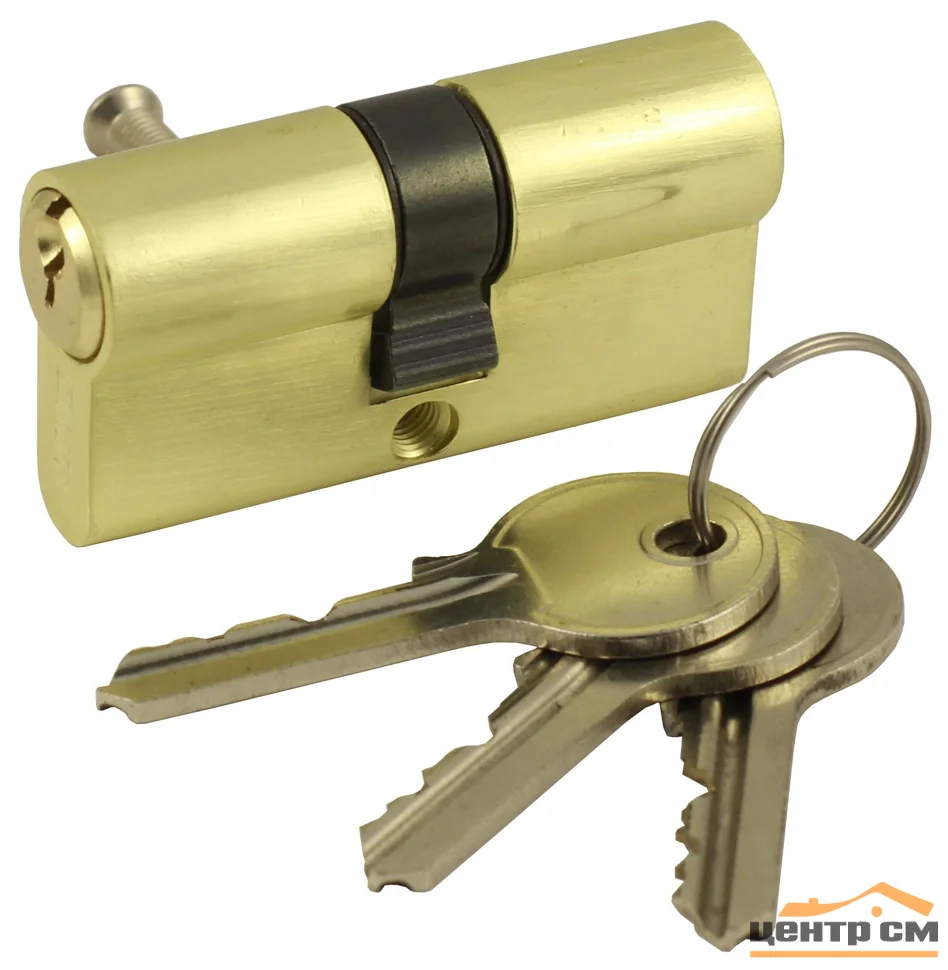 Цилиндр Vantage V60-5 SB матовое золото ключ/ключ
