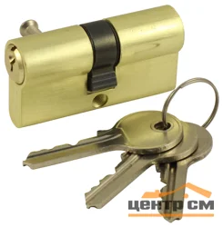 Цилиндр Vantage V60-5 SB матовое золото ключ/ключ