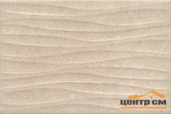 Плитка KERAMA MARAZZI Золотой Пляж тёмно-бежевый структура 20х30х7 арт.8274