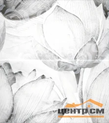 Плитка LASSELSBERGER Каррарский Мрамор цветы панно 45х50 (из 2-х шт) арт.1609-0019