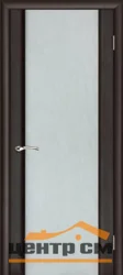 Дверь "Ульяновские двери" Техно 3 стекло белый триплекс венге 60, шпон