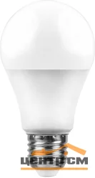 Лампа светодиодная 7W E27 230V 2700K (желтый) Шар Feron, LB-91