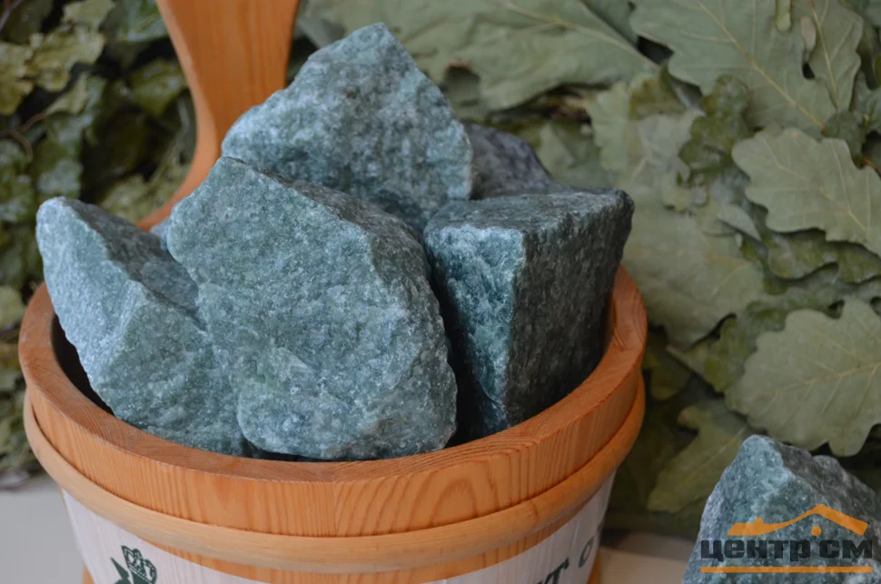 Камень Жадеит колотый (ведро), 10 кг