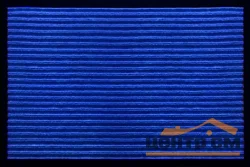 Коврик влаговпитывающий ребристый 40х60см синий SunStep
